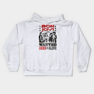 Bon Jovi Rock Band On Tour 2022 Kids Hoodie